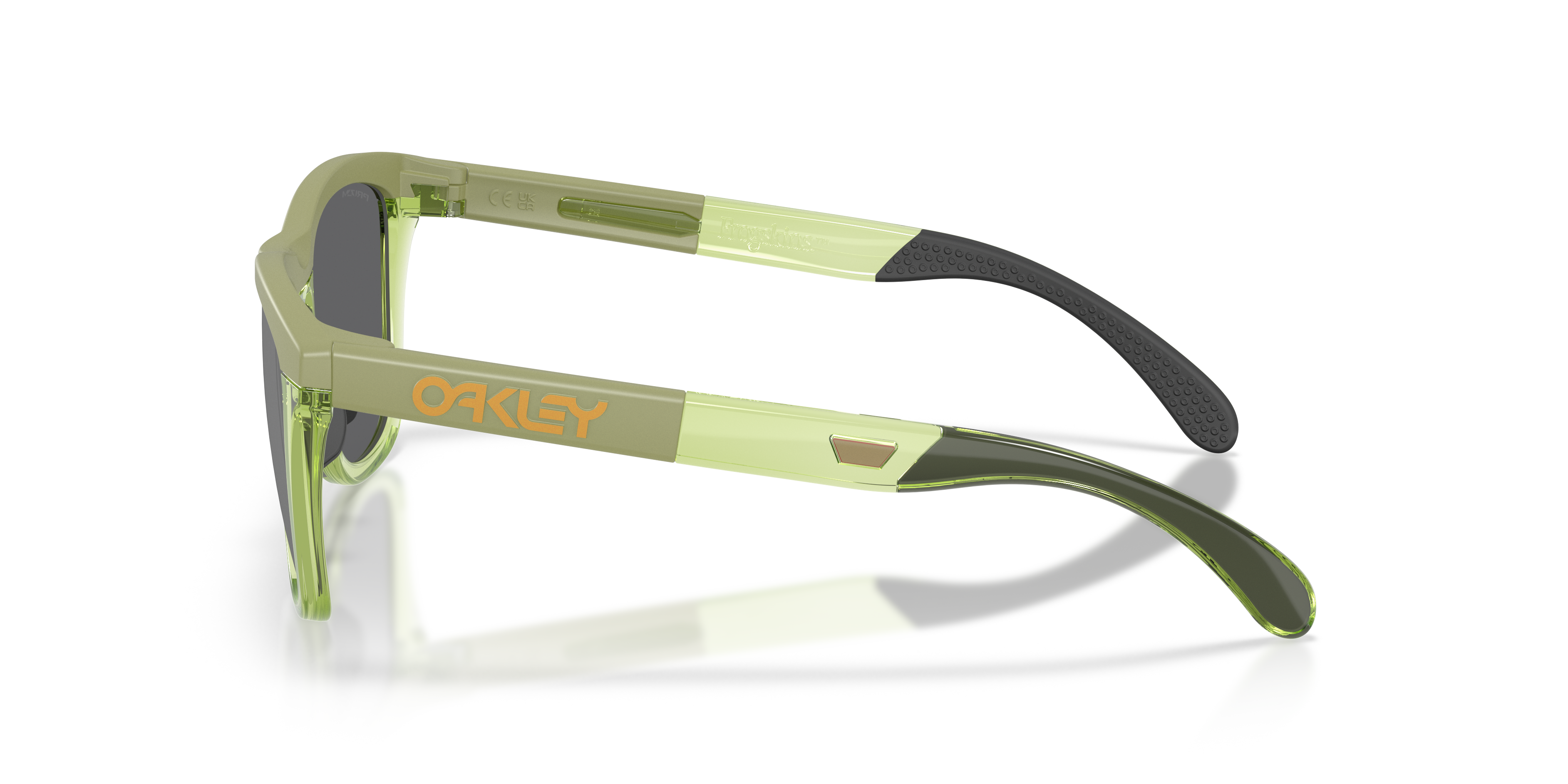 Frogskins™ Range XL Prizm Ruby Lenses, Matte Grey Smoke/Grey Ink