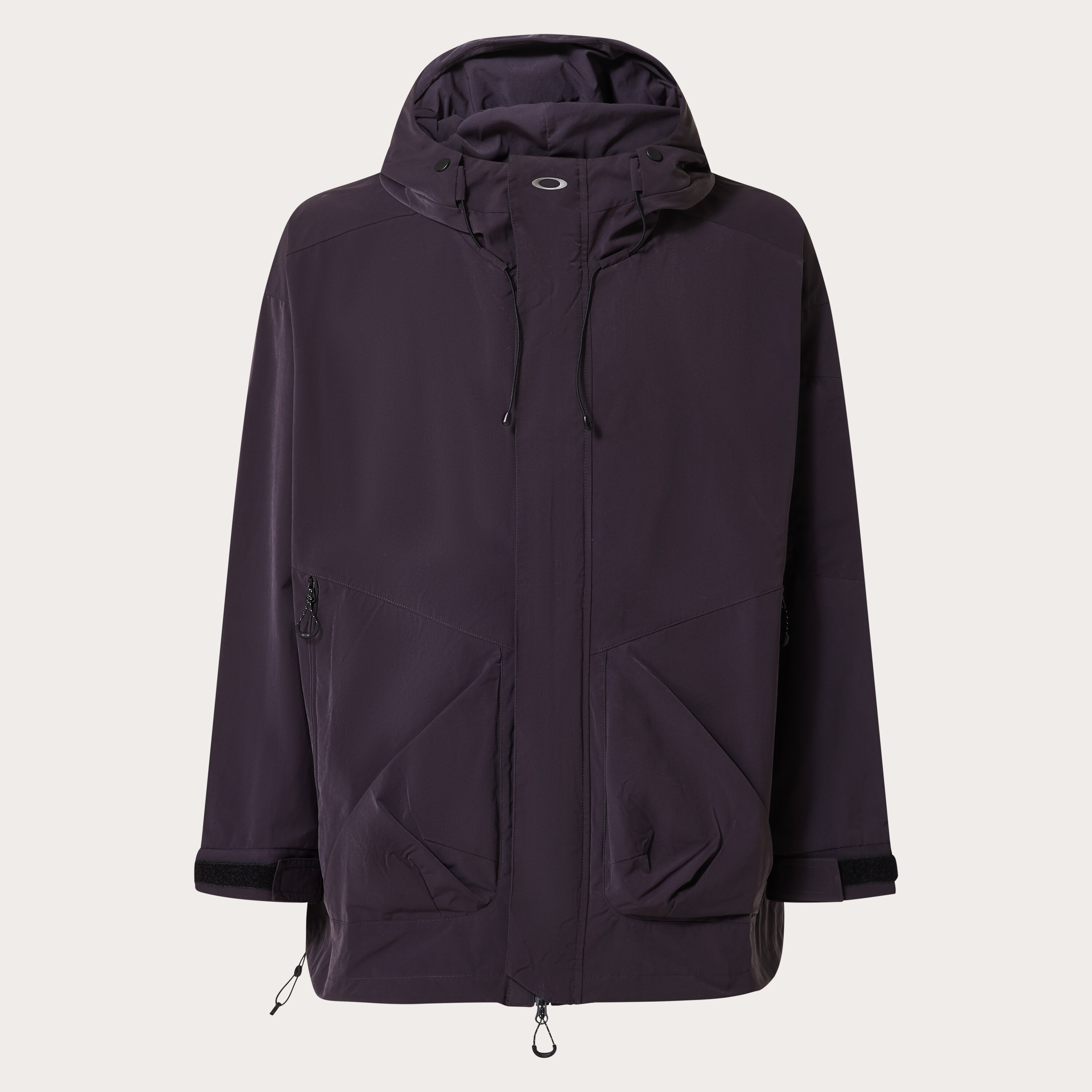 OAKLEY ダークグレー ナイロンジャケット OAKLEY グレー ナイロンジャケット - メルカリ