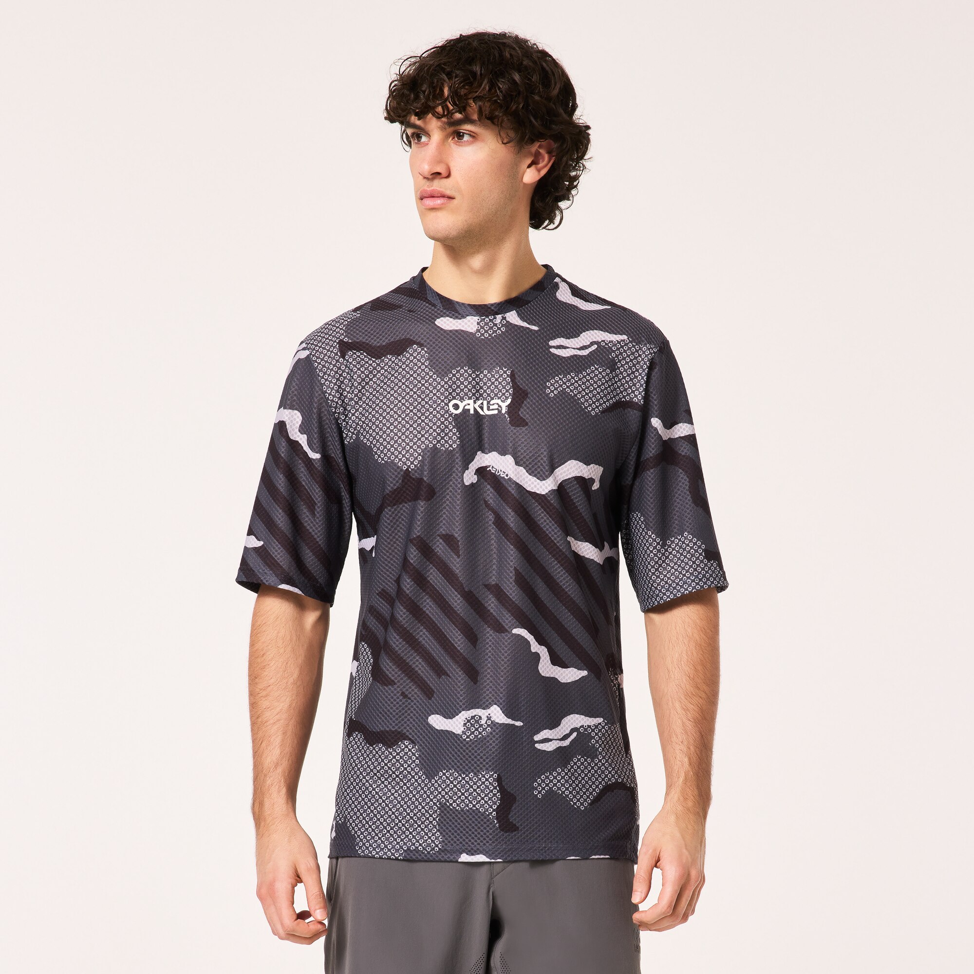 Oakley Ridestore Oakley Ride Free Ss Jersey - Black Stripe/Grip Camo | Oakley® US