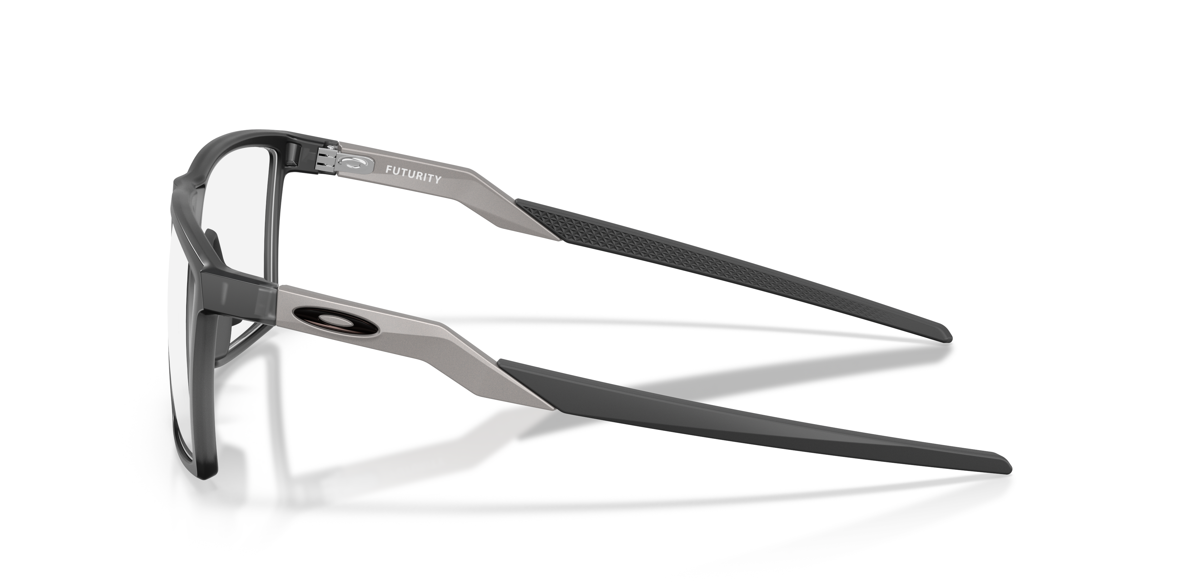 ( ^ω^ ) Futurity Alloy Collection Matte Black Ink Eyeglasses