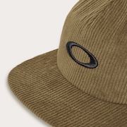 Ellipse Corduroy Hat - Army Green