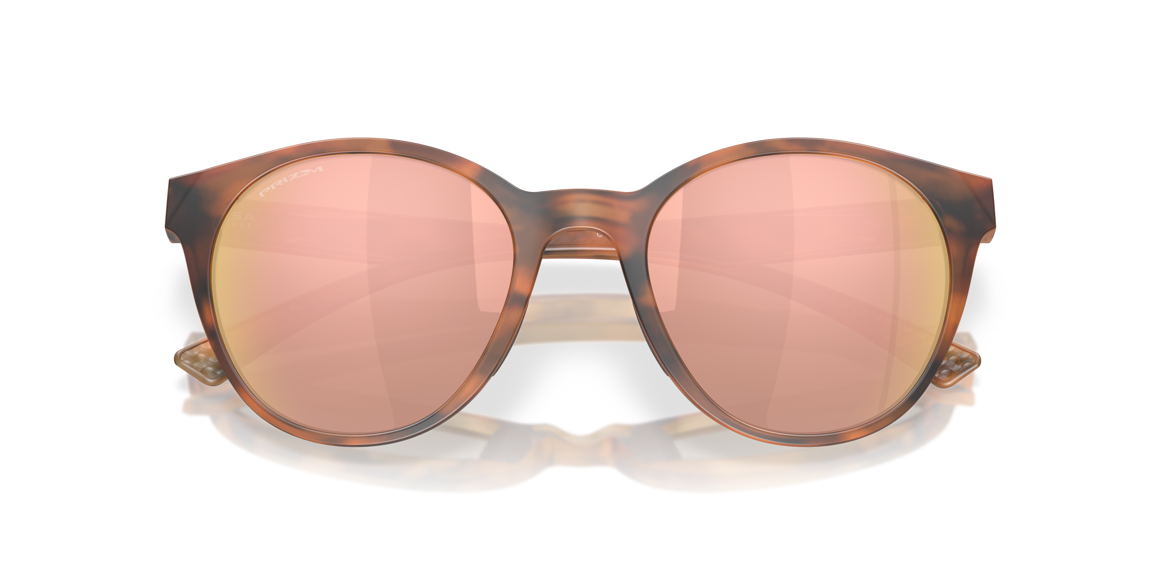 Spindrift Prizm Rose Gold Lenses, Matte Brown Tortoise Frame
