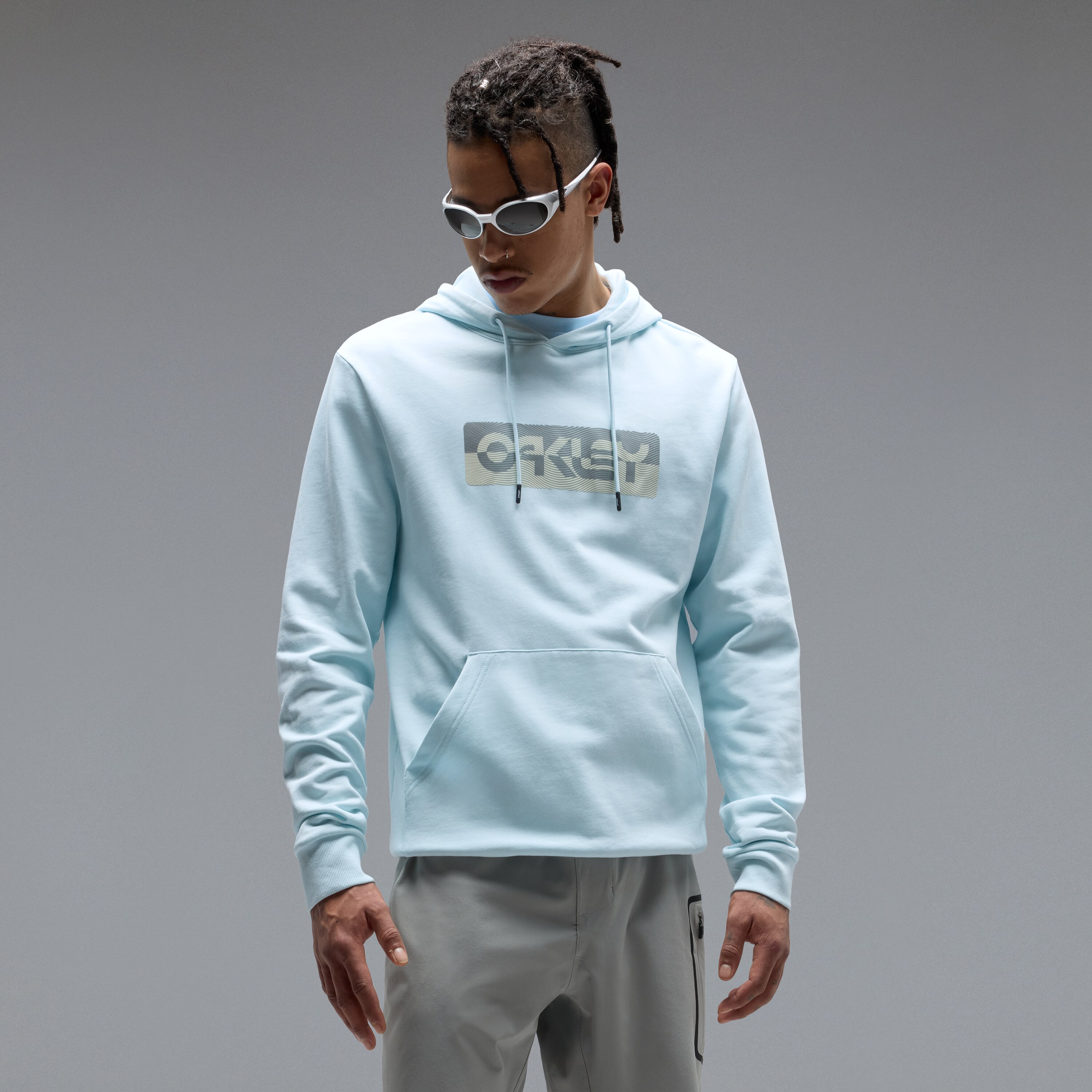 Oakley Duality B1B Po Hoodie in Frost | Oakley® US