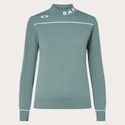 Elevate LS Sweater Mock Sht 2.0 - Pacific