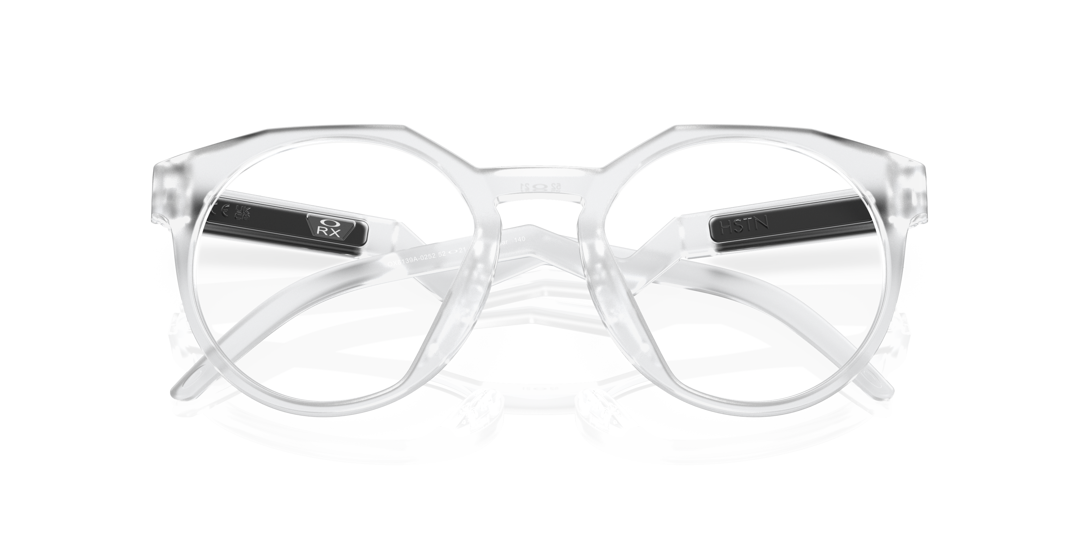 Oakley HSTN (Low Bridge Fit) Eyeglasses with Matte Black Frame