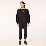 En Foundational Fleece Crew 2.0 - Blackout