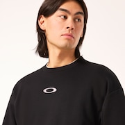 En Foundational Fleece Crew 2.0 - Blackout