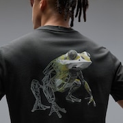 Futurescape Frog Tee - Pitch Black