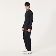 Skull Thickness LS Mock Shirt - Blackout