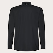 Skull Thickness LS Mock Shirt - Blackout