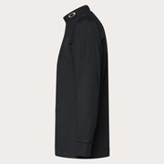 Skull Thickness LS Mock Shirt - Blackout