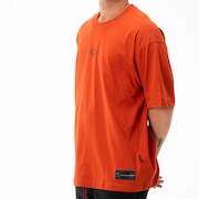 Camiseta Oakley Bunker Project - Flame Red