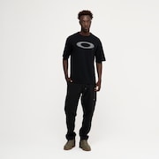 Camiseta Oakley Stretch Ellipse Logo - Blackout