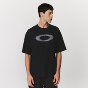 Camiseta Oakley Stretch Ellipse Logo - Blackout