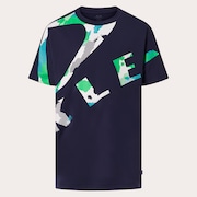 En Tech Cold SS Tee Camo Ytr 7.0 - Foggy Blue