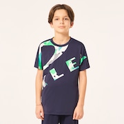 En Tech Cold SS Tee Camo Ytr 7.0 - Foggy Blue