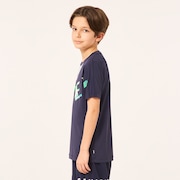 En Tech Cold SS Tee Camo Ytr 7.0 - Foggy Blue