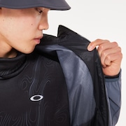 Skull Ideally Hybrid Lt Jacket - Blue Tar