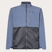 Skull Ideally Hybrid Lt Jacket - Blue Tar