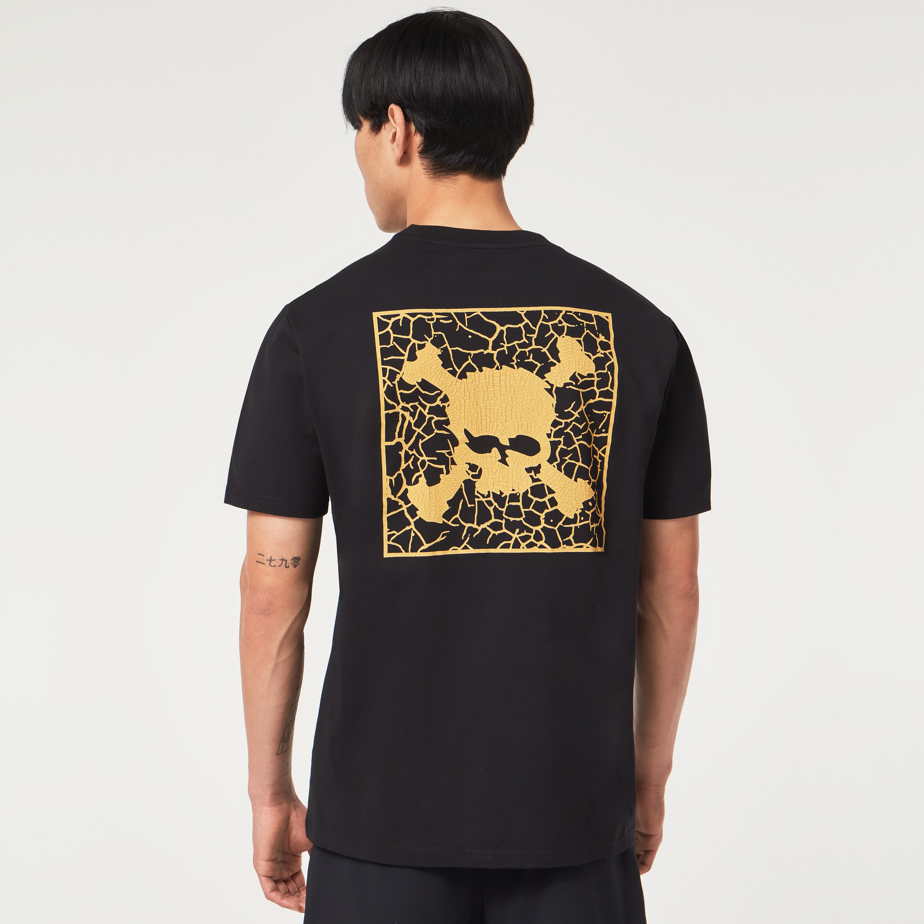 オークリー　ＳＫＵＬＬ　ＭＯＴＴＬＥ　ＳＨＩＲＴＳ　４．０　４３４３９０ＪＰ　(ＴＵＲＱＵＯＩＳＥ　ＰＲＩＮＴ)　ＸＸＬ オークリー ゴルフ ウェア メンズ スカル シャツOAKLEY