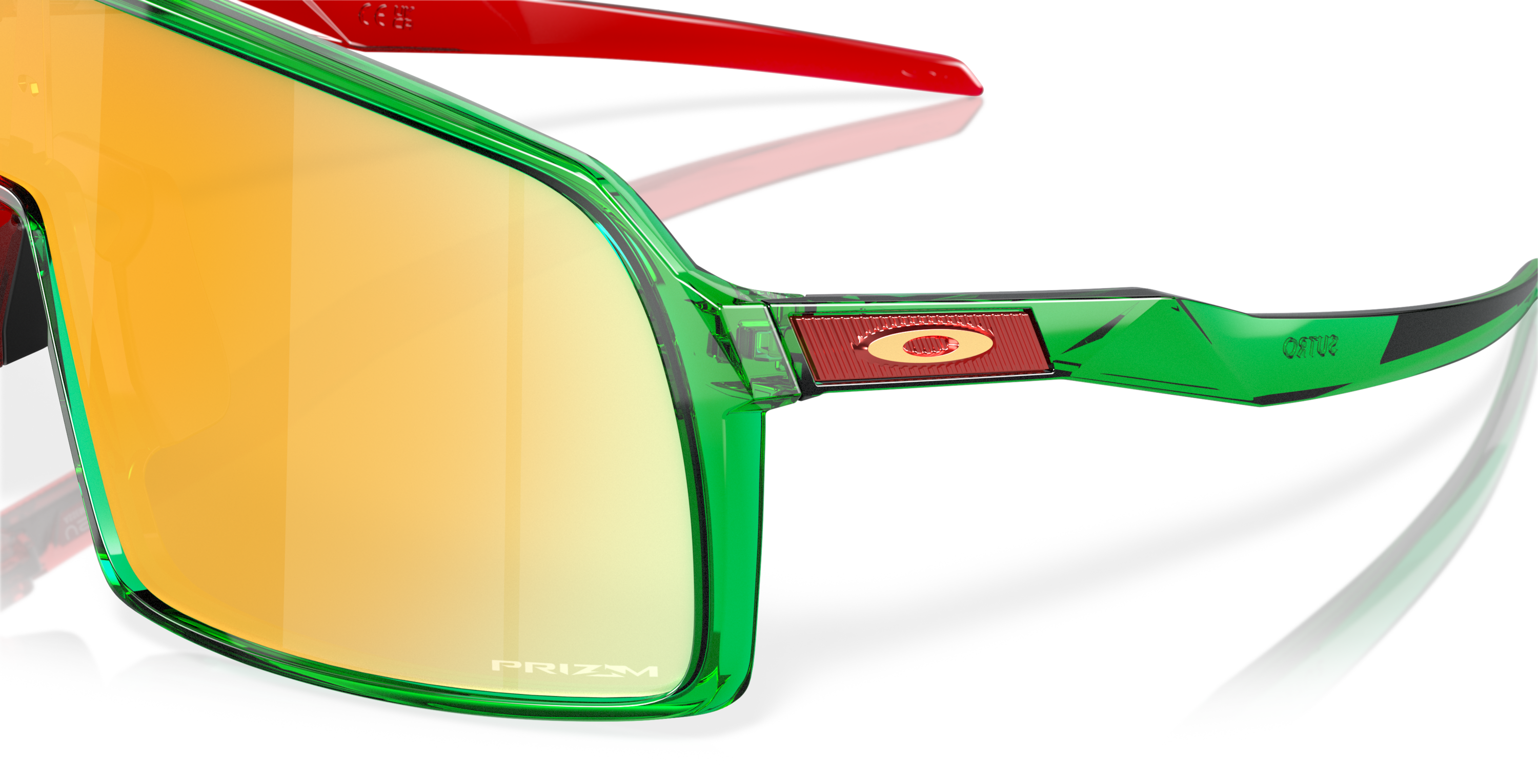 OAKLEY（オークリー） SUTRO Sutro (Low Bridge Fit) Prizm Black Lenses, Polished Black