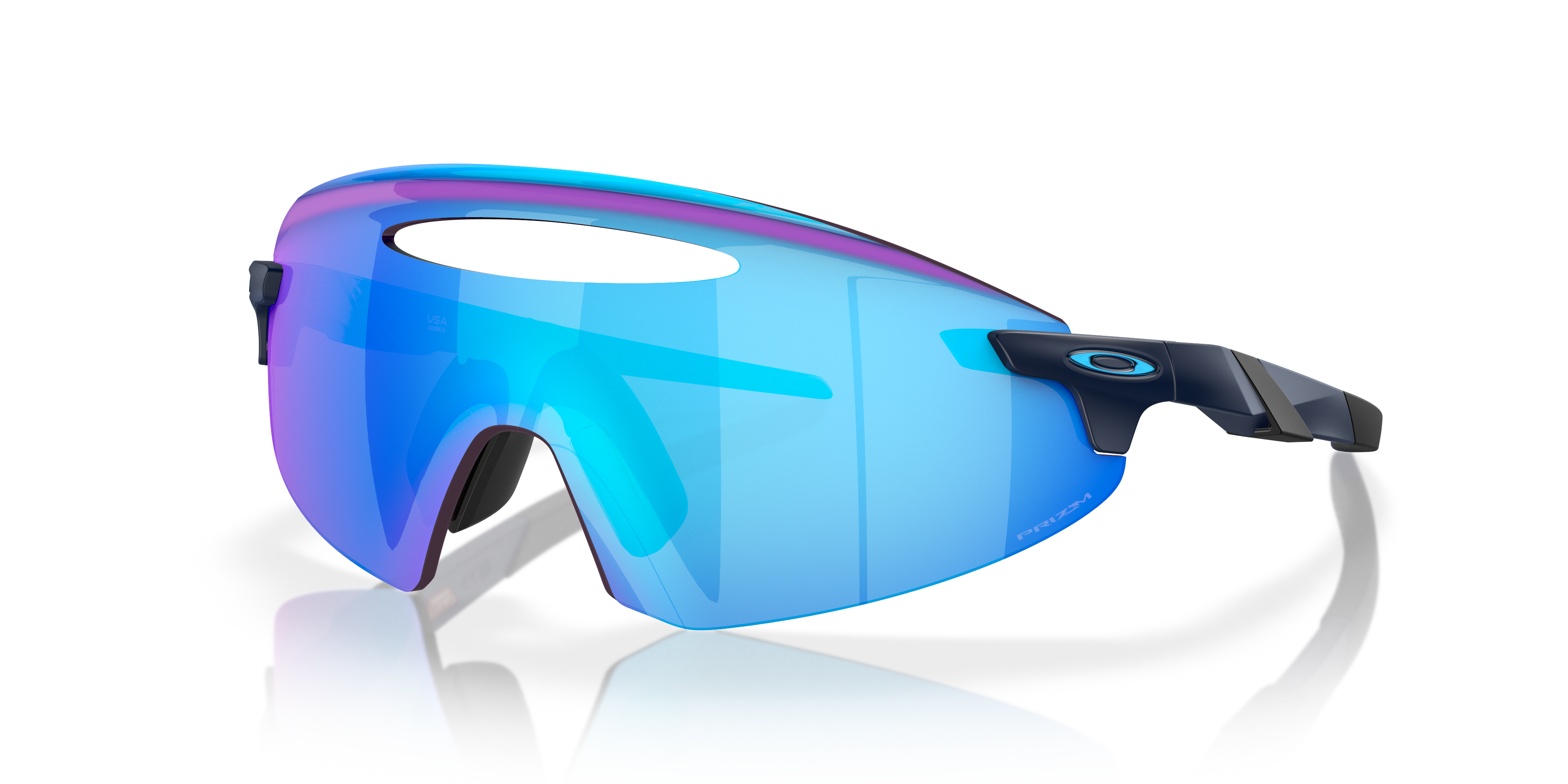 Oakley Encoder™ Ellipse Sunglasses with X Silver Frame and Prizm