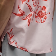 Hibiscus Breeze Tee - Faded Pink