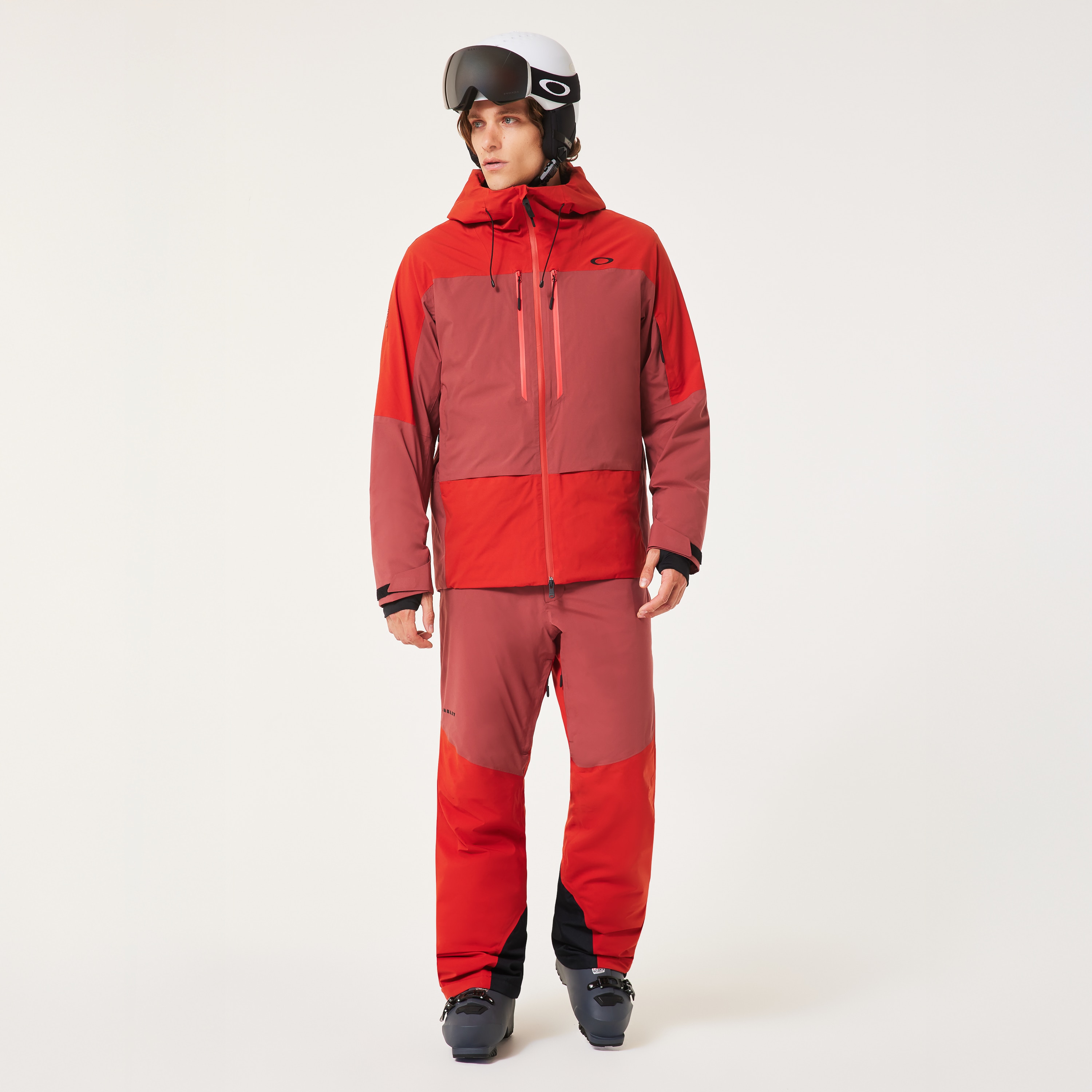 オークリー　M ゴルフ　防寒　美品 Oakley Canopy PRO Insulated Jacket - Swimming Pool Blue