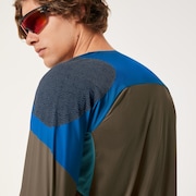 Seeker Edge LS Jersey - Army Green/New Balsam