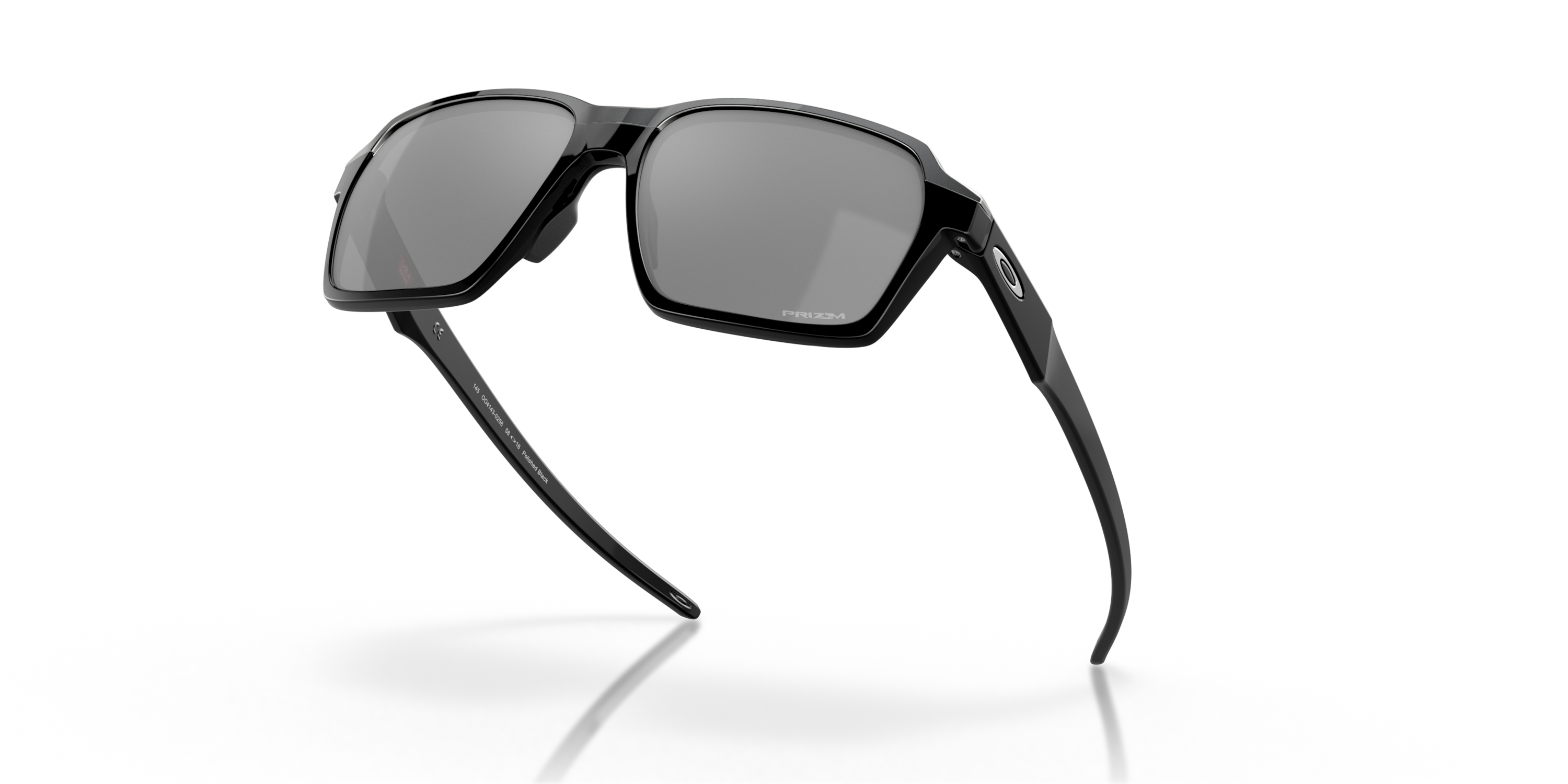 Parlay Prizm Black Lenses, Polished Black Frame Sunglasses