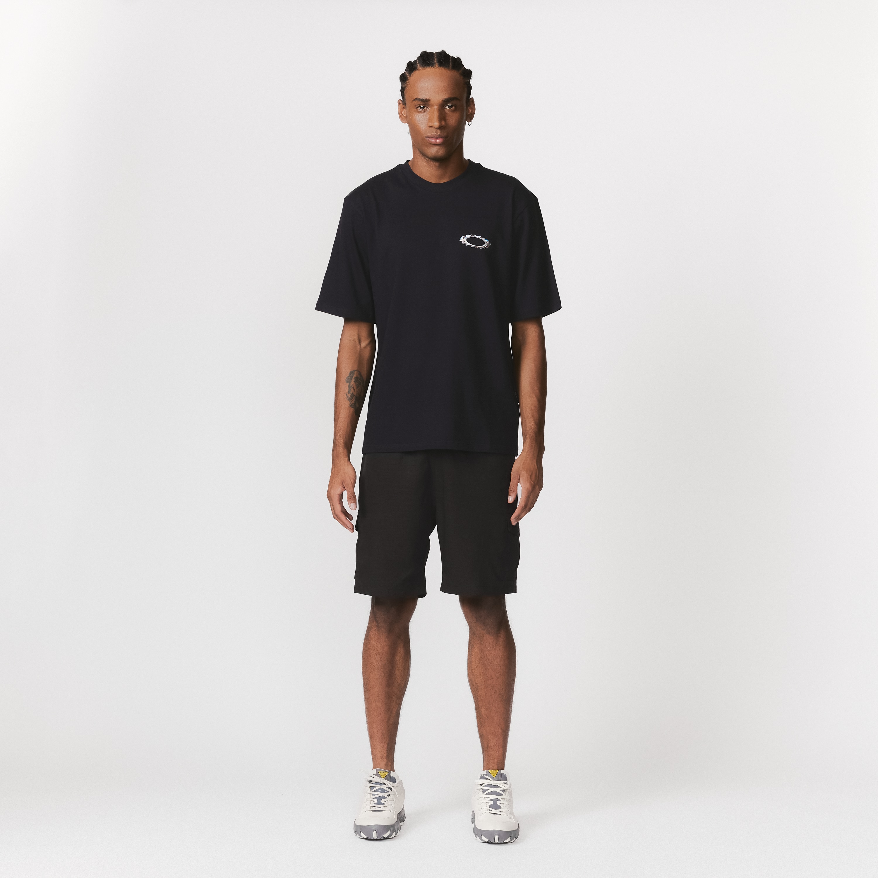 Oakley Camiseta Ellipse Sharp Metal em Blackout | Oakley® BR