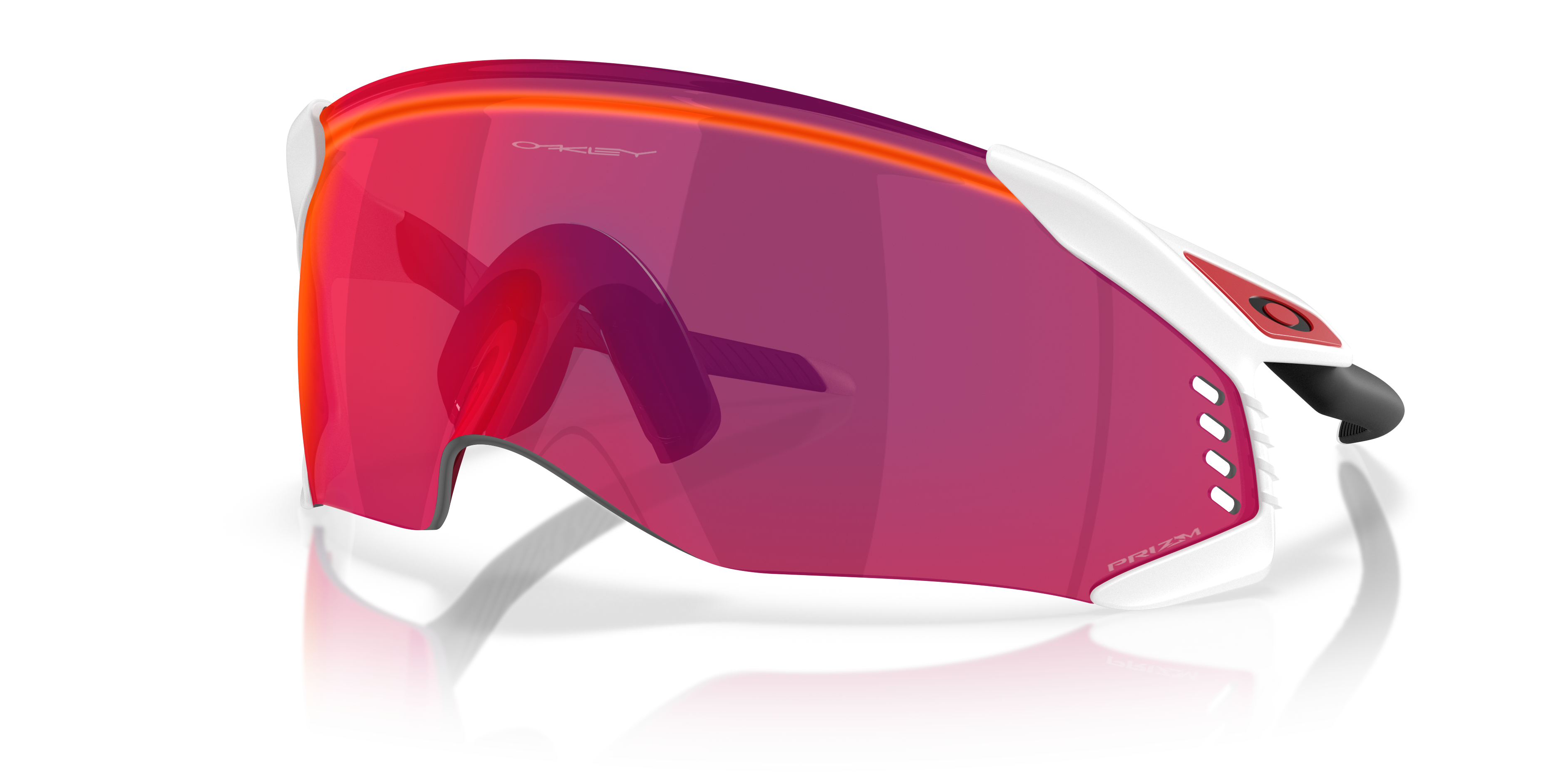 Oakley Kato prizm road 美品 Velo Kato™ Prizm Road Lenses, Matte White Frame Sunglasses