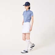 Elevate Light Dry Pleats Culot - White