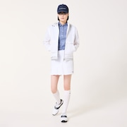 Elevate Light Dry Pleats Culot - White