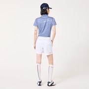 Elevate Light Dry Pleats Culot - White