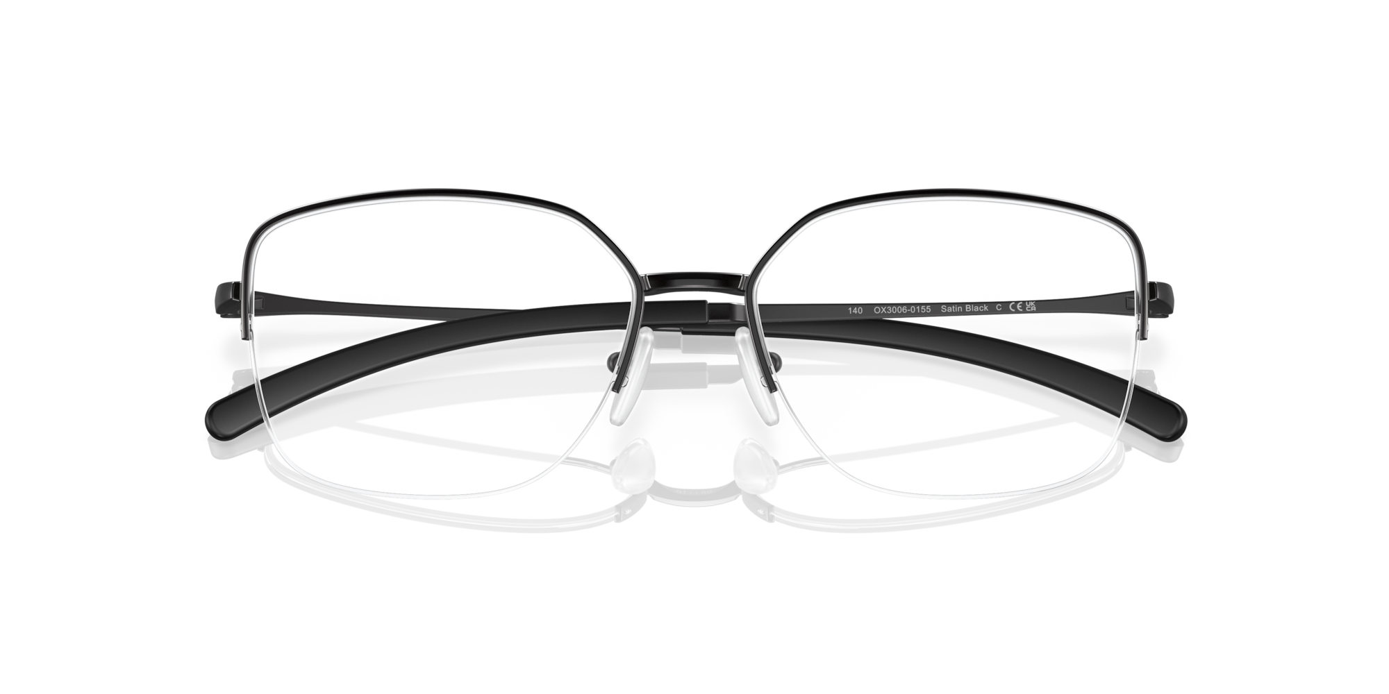 Moonglow Satin Black Eyeglasses Oakley® US