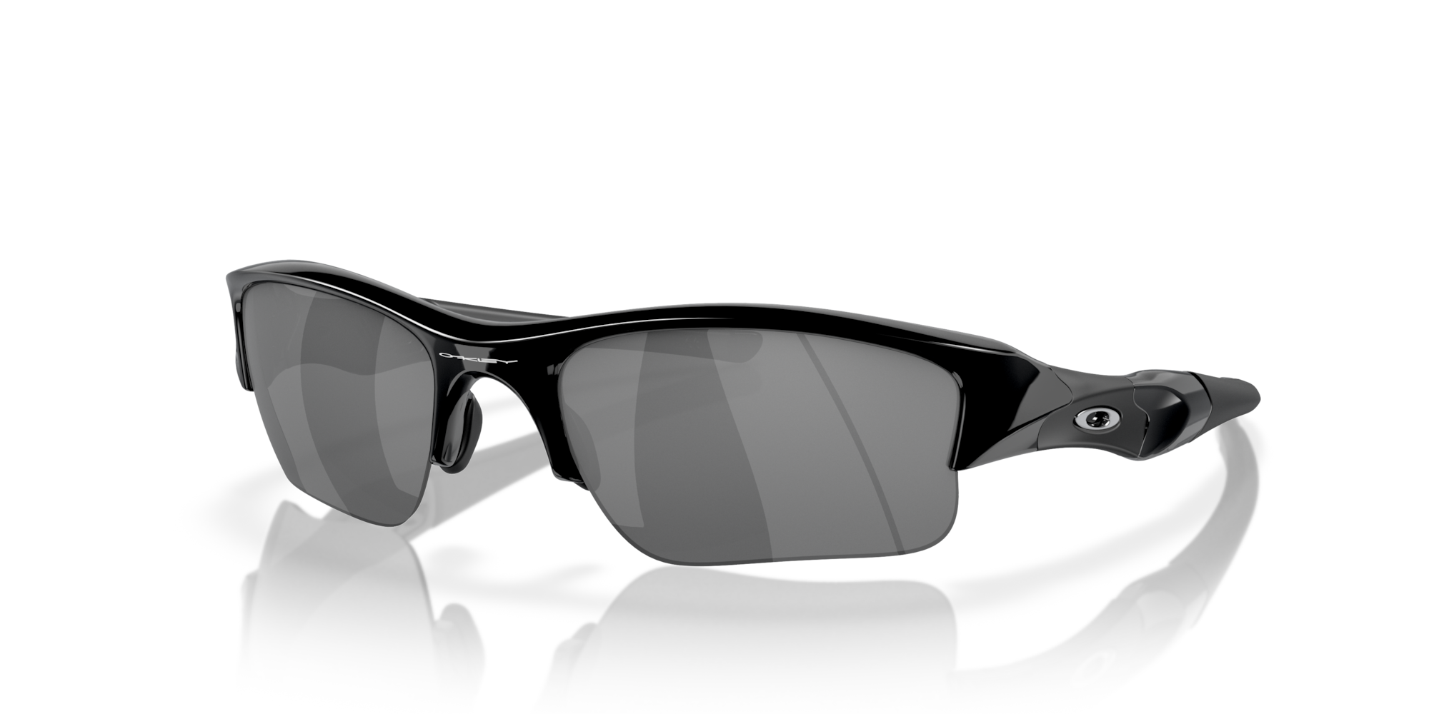 Flak Jacket® XLJ Black Iridium Lenses, Jet Black Frame Sunglasses Oakley® US