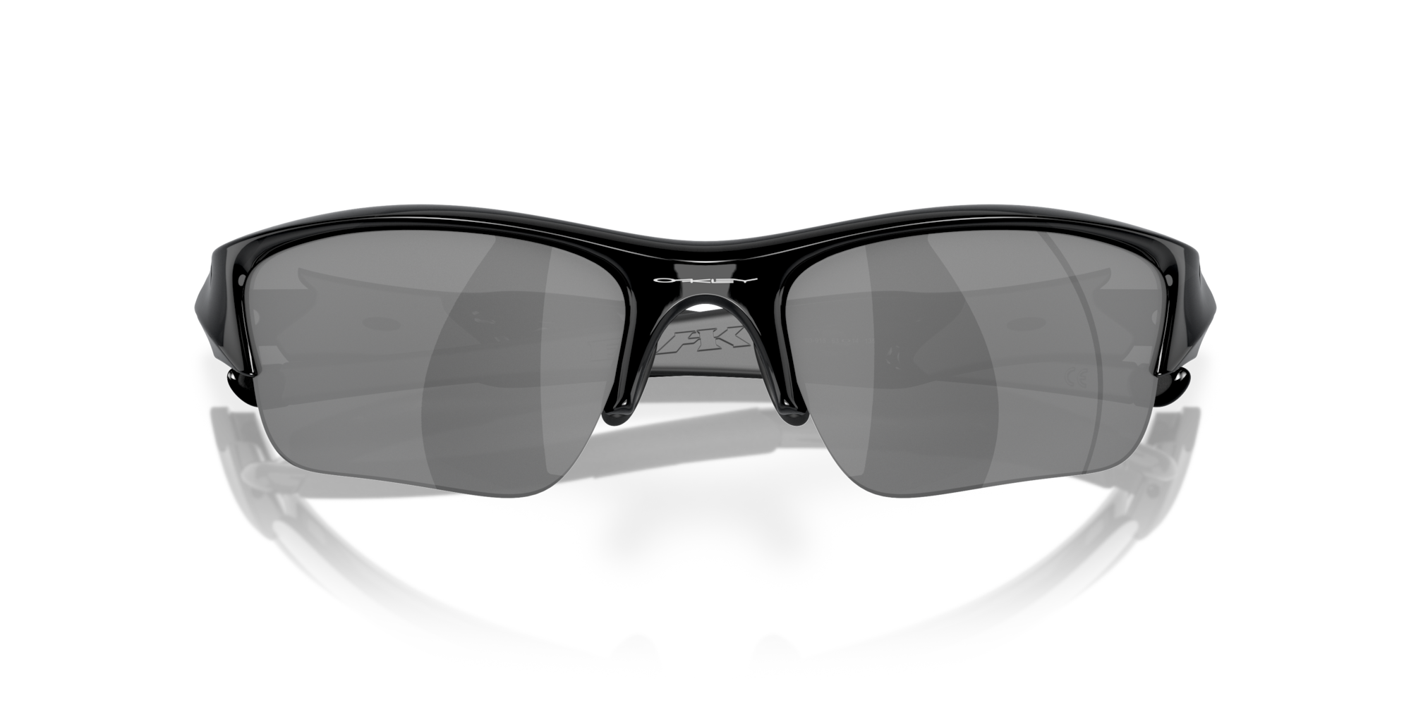 Flak Jacket® XLJ Black Iridium Lenses, Jet Black Frame Sunglasses