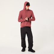Futurescape Fossil Hoodie - Rosewood