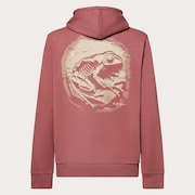 Futurescape Fossil Hoodie - Rosewood