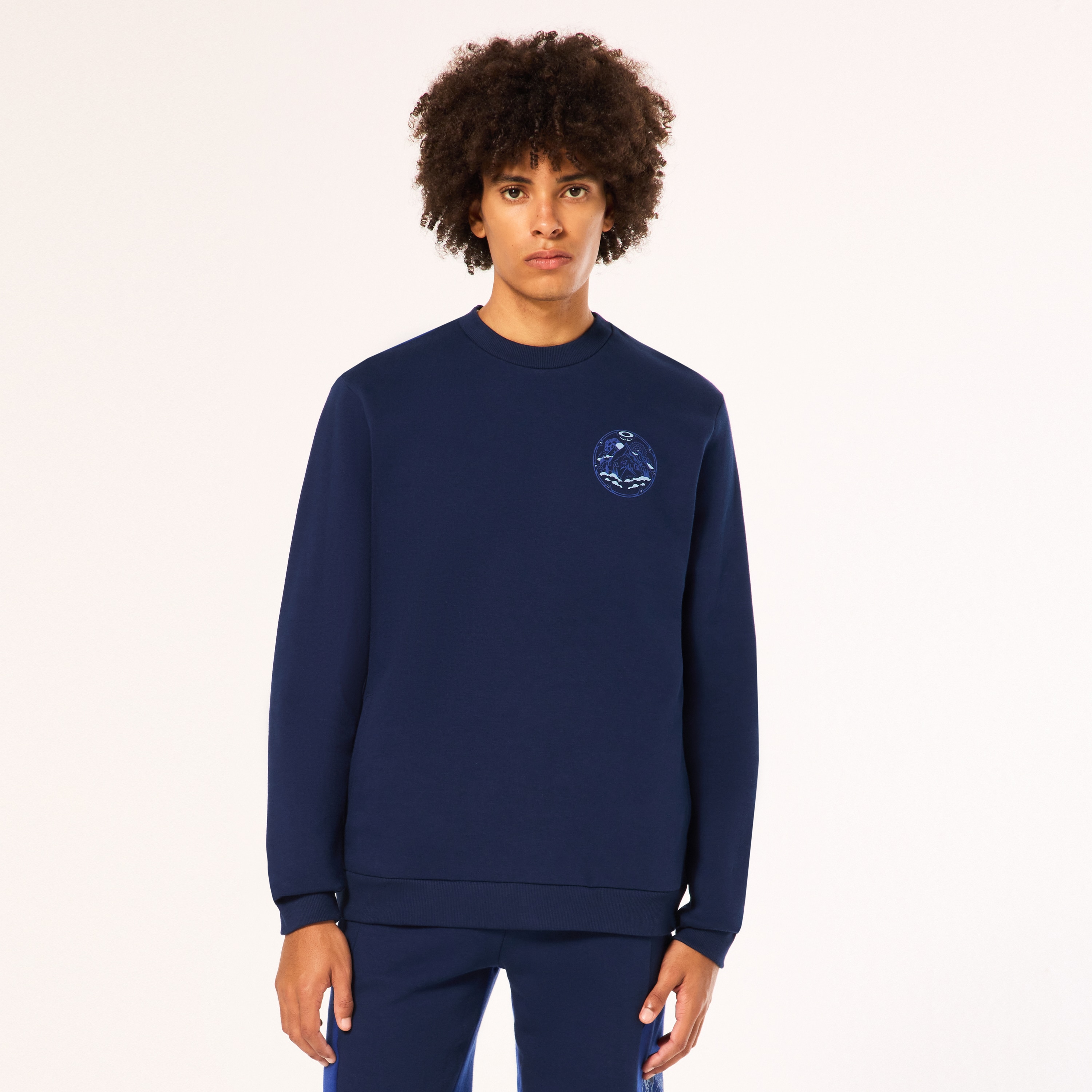 Oakley Rings Mountain Sweatshirt - Team Navy | Oakley® US