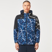 Striking Wind Warm Jacket 2.0 - Blue Storm Print