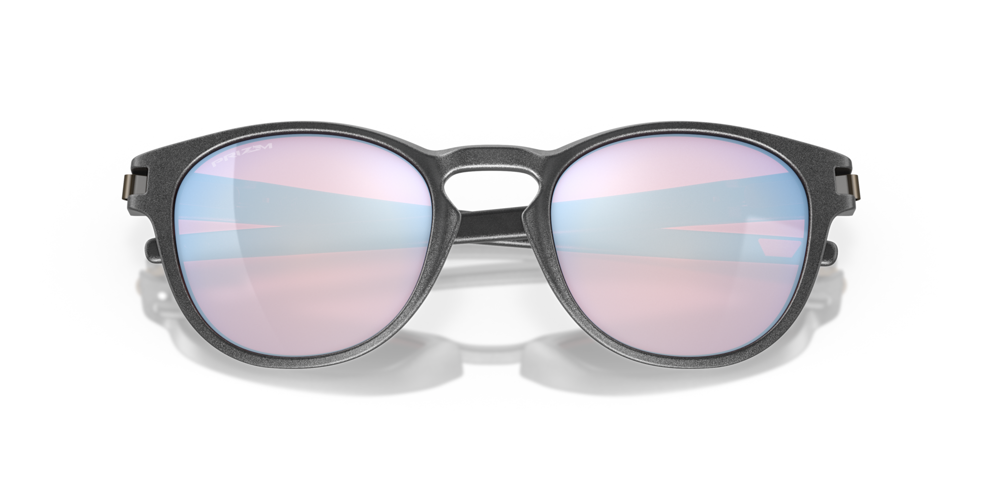 Latch™ Prizm Snow Sapphire Lenses, Steel Frame Sunglasses Oakley® US