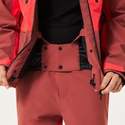 W. Kendall RC Shell Jacket - Hibiscus Red/Rosewood