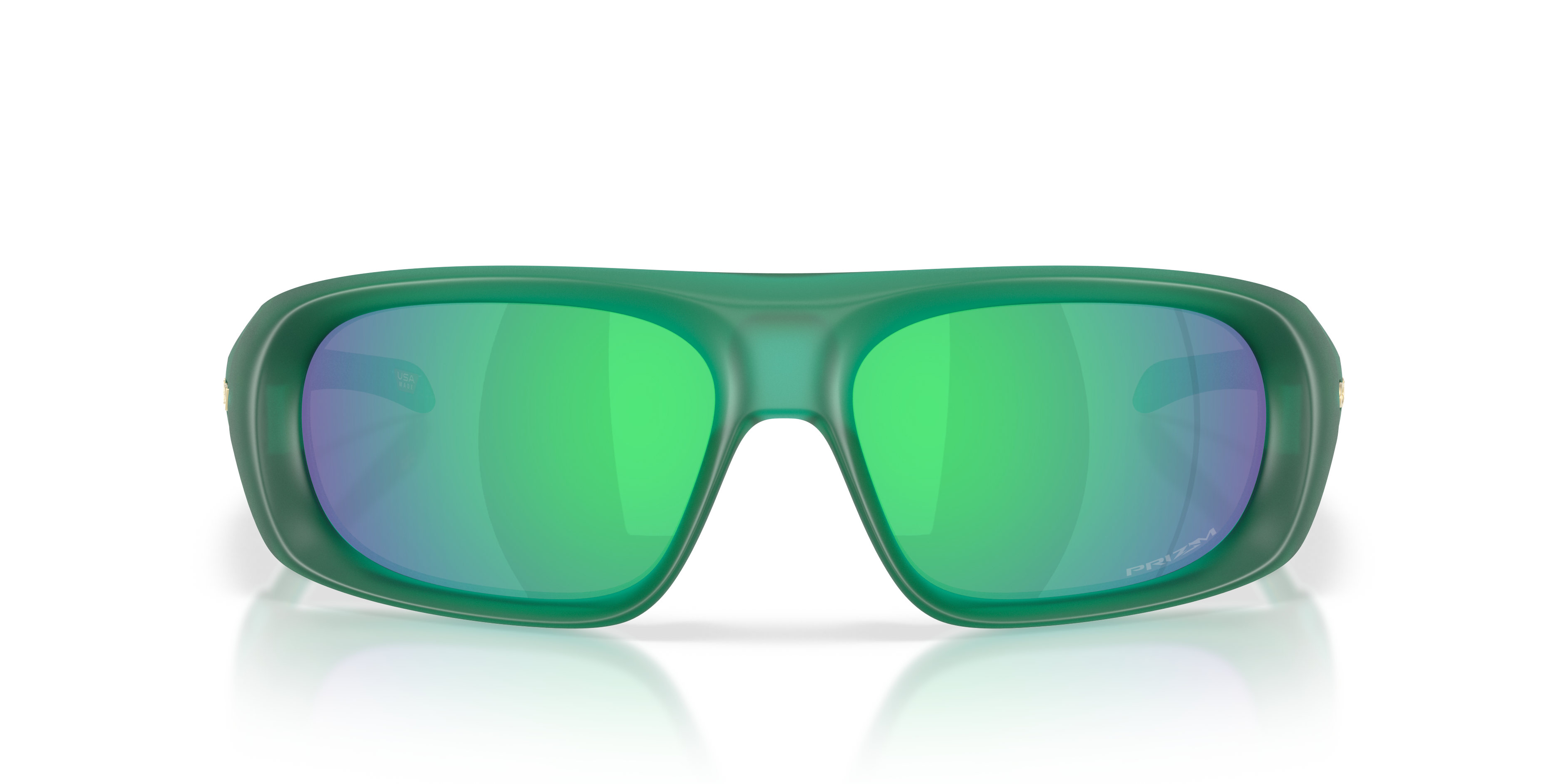 Belleville Prizm Jade Lenses, Matte Transparent Viridian Frame