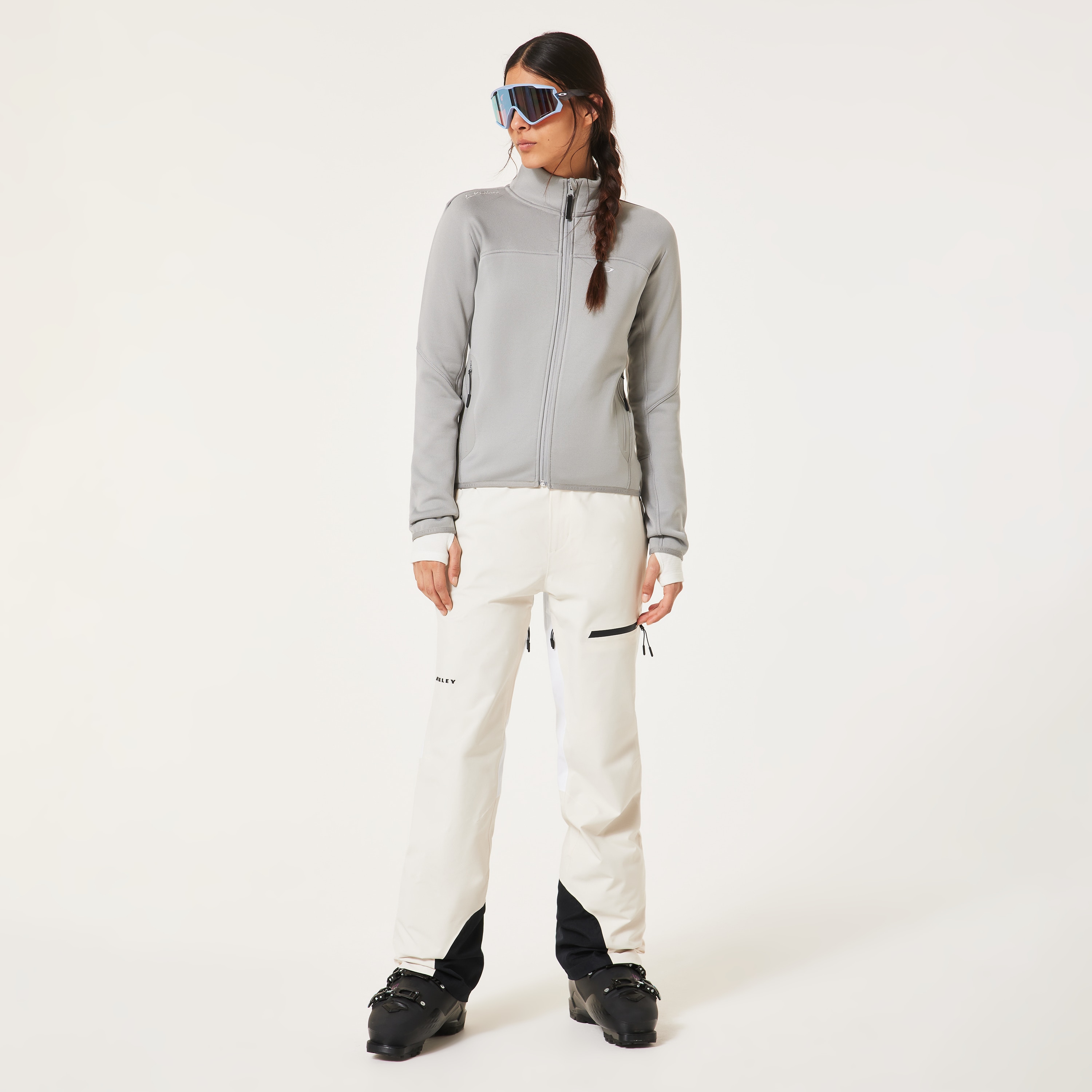 Oakley W. Canopy Pro Fullzip Sweatshi In Gray