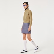 Elevate Embossed LS Mock Shirt - Antique Bronze