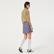Elevate Embossed LS Mock Shirt - Antique Bronze