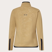 Elevate Embossed LS Mock Shirt - Antique Bronze