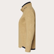 Elevate Embossed LS Mock Shirt - Antique Bronze